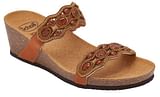 CALZATURA LERICI MICROFIBRE+STONES W COGNAC 38