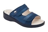 CALZATURA MARINELLA PRINTED SHINING SYNTH+SUEDE W BLUE 40