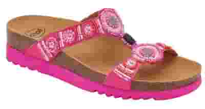 CALZATURA NEW BOGOTA' WEDGE SATIN+BEADS W FUCHSIA 39