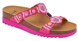 CALZATURA NEW BOGOTA' WEDGE SATIN+BEADS W LILAC 40