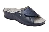 CALZATURA NIVES LAM SYNTH+PRINTED SUEDE W NAVY BLUE 35