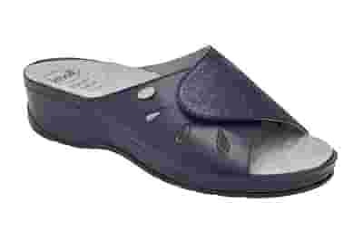 CALZATURA NIVES LAM SYNTH+PRINTED SUEDE W NAVY BLUE 38