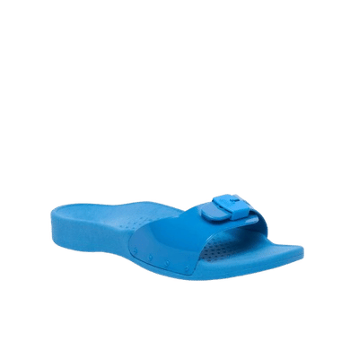 CALZATURA ORTOPEDICA SCHOLL SUN PVC W PETROLIO 39