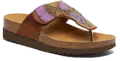 CALZATURA TANISHA SATIN+BEADS BIS W BROWN 37