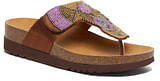 CALZATURA TANISHA SATIN+BEADS BIS W BROWN 38