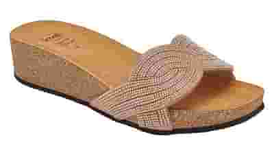 CALZATURA VEGAS LOW MICROFIBRE+STRASS W ROSE GOLD 38