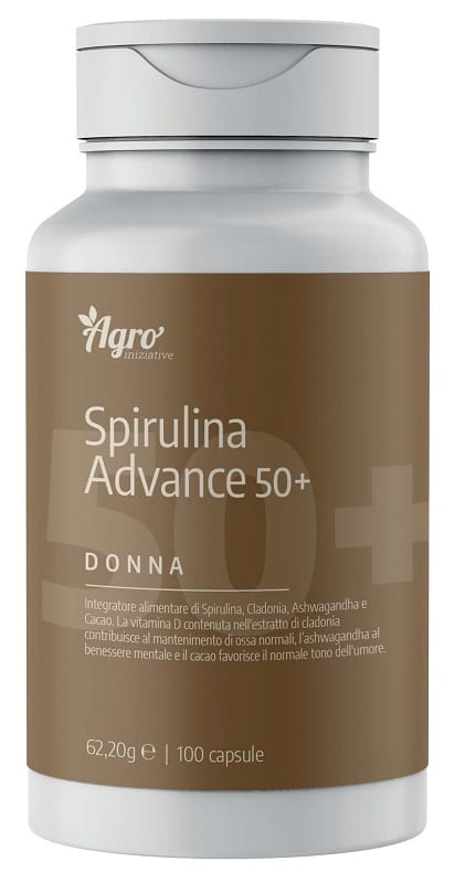 SPIRULINA ADVANCE 50+ DONNA 100 CAPSULE