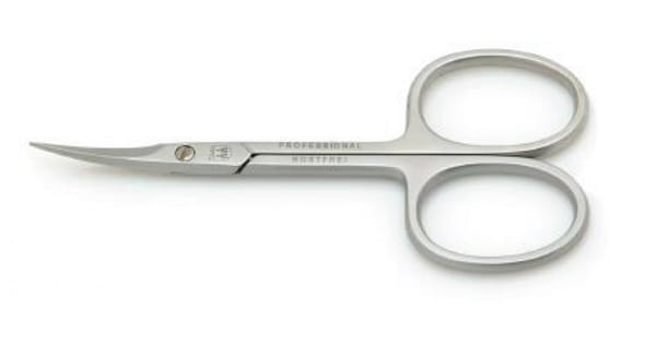 SANIPED FORBICI PELLE INOX PUNTA CURVA