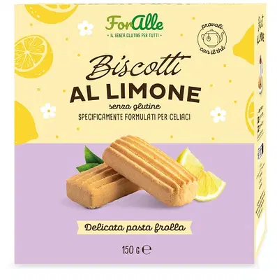 FORALLE BISCOTTI LIMONE 150 G FORALLE BISCOTTI LIMONE 150 G