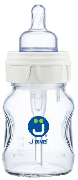J BIMBI BIBERON SUPER GLASS 160 ML MULTILINGUA