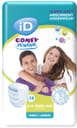 PANNOLINO MUTANDINA ID COMFY PANTS NIGHT 24-47 KG 8-15 ANNI SMALL 14 PEZZI