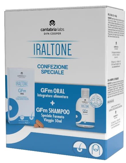 GFM ORAL 30 CAPSULE + GFM SHAMPOO USO FREQUENTE 50 ML IN OMAGGIO IRALTONE