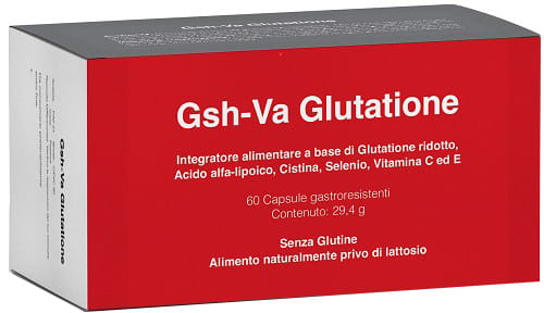 GSH-VA GLUTATIONE 60 CAPSULE GASTRORESISTENTI DA 490 MG