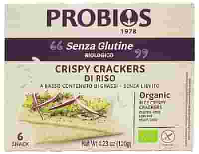 CRISPY CRACKERS RISO 6 PEZZI DA 20 G