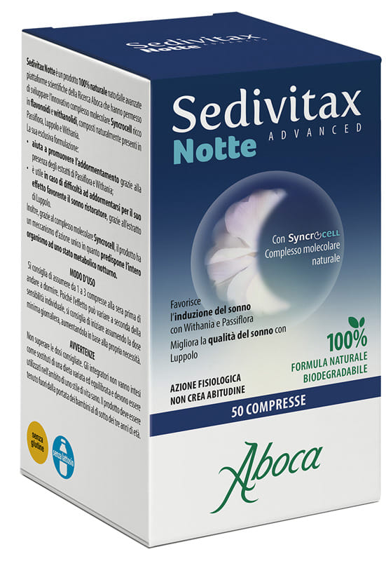 SEDIVITAX NOTTE ADVANCED 50 COMPRESSE