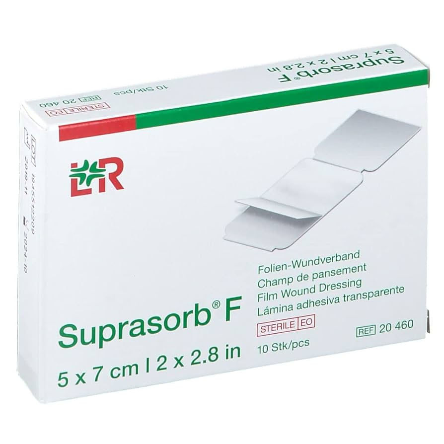 MEDICAZIONE IN FILM SUPRASORB F PROTECT 5X7 CM 10 PEZZI