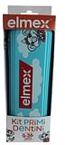 ELMEX KIT PRIMI DENTINI 0-36 MESI 1 ELMEX BIMBI DENTIFRICIO 50 ML + 1 ELMEX SPAZZOLINO BIMBI EDUCATIVO NEW 0-3 ANNI