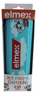 ELMEX KIT PRIMI DENTINI 0-36 MESI 1 ELMEX BIMBI DENTIFRICIO 50 ML + 1 ELMEX SPAZZOLINO BIMBI EDUCATIVO NEW 0-3 ANNI