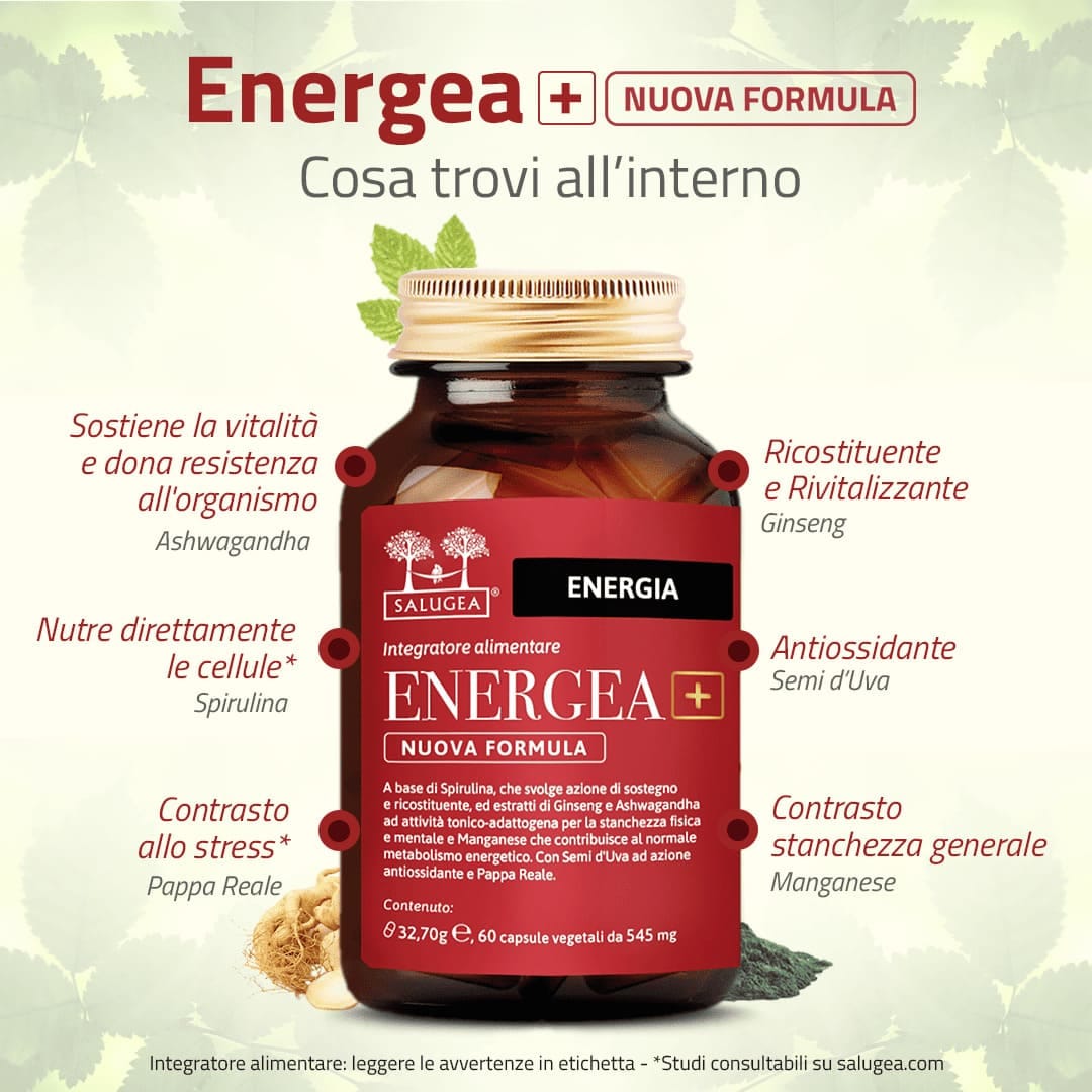 ENERGEA+ NUOVA FORMULA SALUGEA 60 CAPSULE