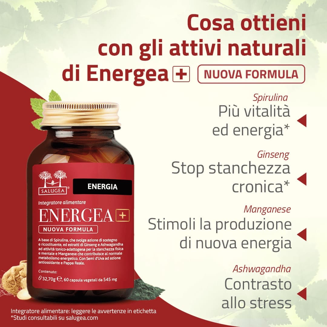 ENERGEA+ NUOVA FORMULA SALUGEA 60 CAPSULE