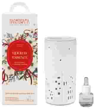 NASOTERAPIA KIT HOLIDAY ESSENCE DIFFUSORE ELETTRICO CHRISTMAS TOWN + ESSENZA AROMATICA 15 ML