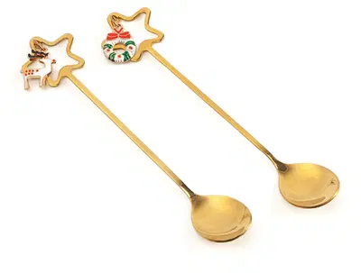 NEAVITA SET CUCCHIAINI NATALE 2 PEZZI NEAVITA SET CUCCHIAINI NATALE 2 PEZZI