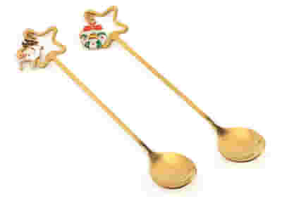 NEAVITA SET CUCCHIAINI NATALE 2 PEZZI NEAVITA SET CUCCHIAINI NATALE 2 PEZZI