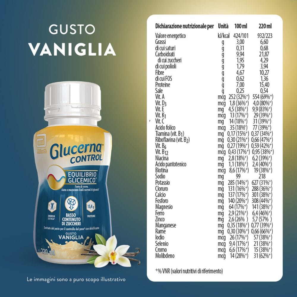 Glucerna Control Vaniglia
