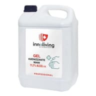 IGIENIZZANTE MANI GEL ALCOL 71,2% PRONTO ALL'USO 5 L