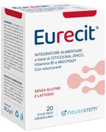 EURECIT 20 STICK PACK OROSOLUBILI DA 1,26 G CON EDULCORANTI SENZA GLUTINE SENZA LATTOSIO
