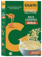 GIUSTO SENZA GLUTINE RICE CRISPIES MIELE 200 G