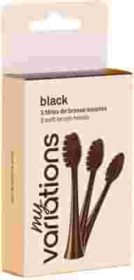 MYVARIATIONS PACK 3 TESTINE SPAZZOLINO NERE