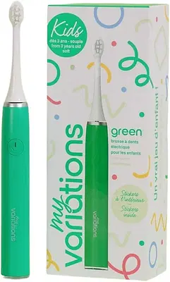 MYVARIATIONS SPAZZOLINO ELETTRICO SONICO BAMBINI VERDE MYVARIATIONS SPAZZOLINO ELETTRICO SONICO BAMBINI VERDE