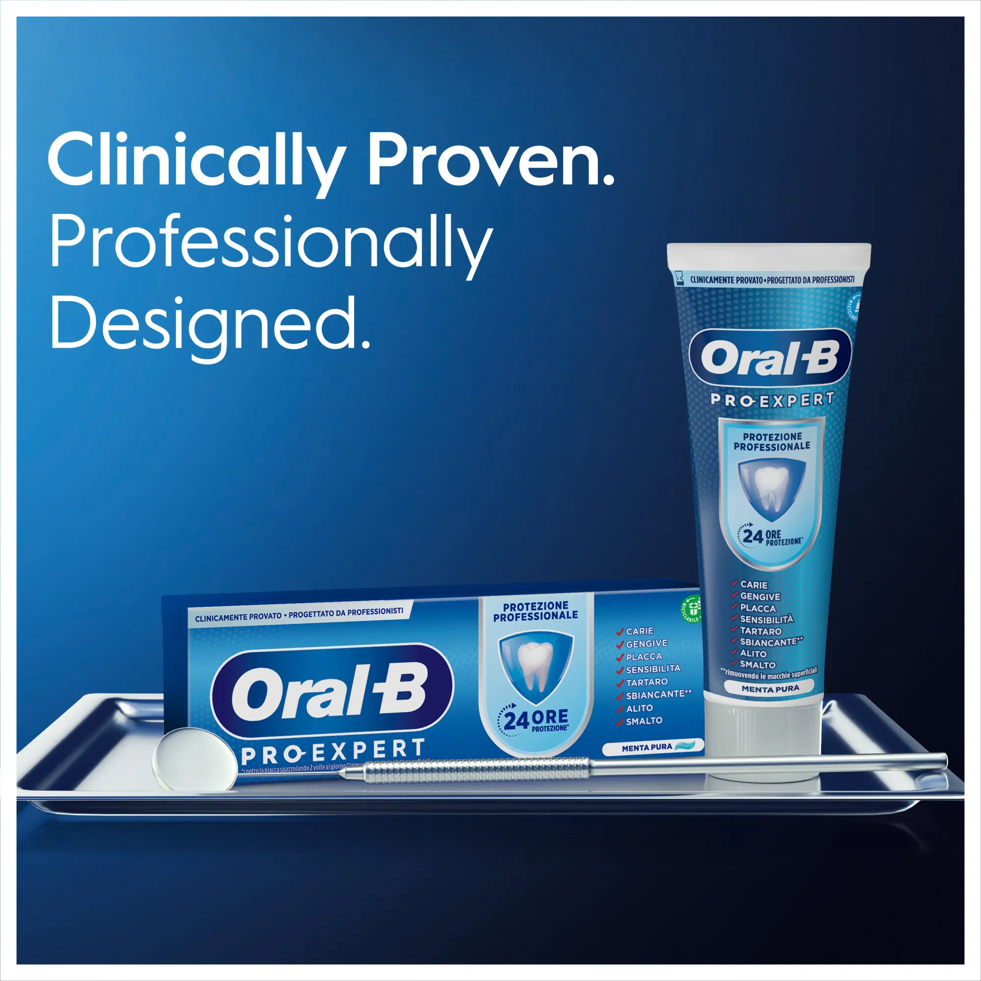 Oral-B Pro-Expert Dentifricio – Microgranuli Attivi 75Ml-image