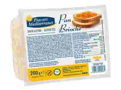 PIACERI MEDITERRANEI PAN BRIOCHE 200 G