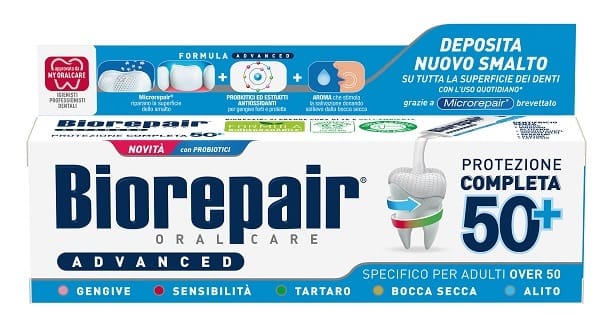 Biorepair Adv Protezione Completa 50+ 75 Ml