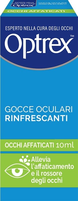 Gocce Oculari Rinfrescanti Occhi Affaticati Optrex 10 Ml