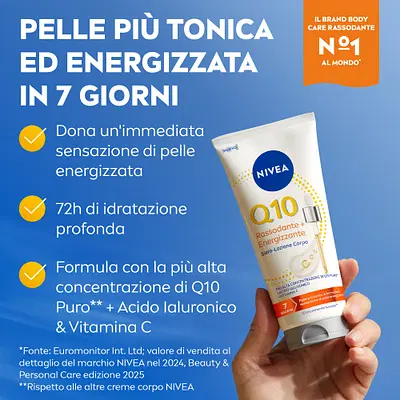 NIVEA Q10 SIERO CREMA ENERGIZZANTE 200 ML NIVEA Q10 SIERO CREMA ENERGIZZANTE 200 ML