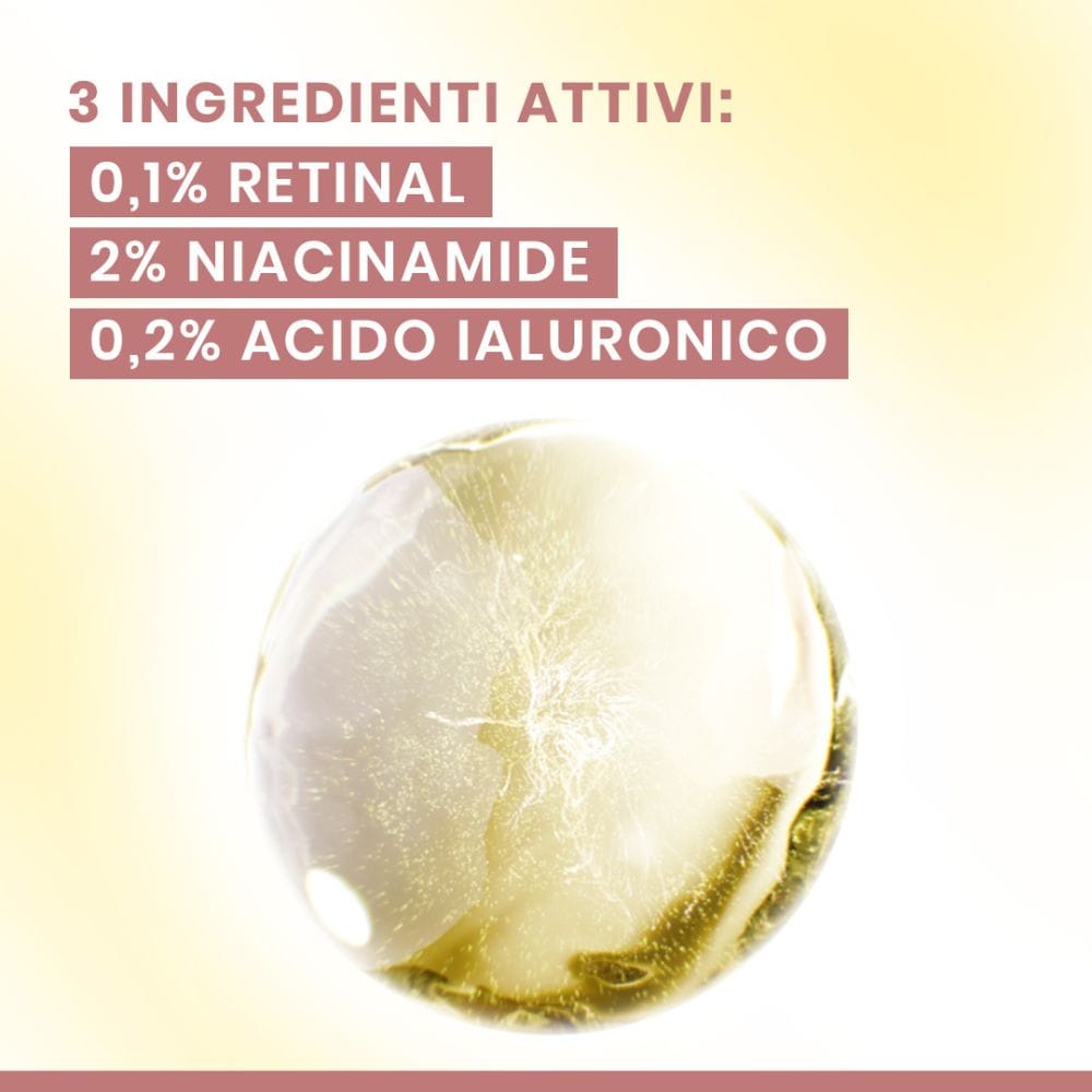 Eau Thermale Avène Hyaluron Activ Procedure Crema Effetto Lifting, Anti età, la pelle appare 7 anni più giovane, con Retinal, Niacinamide, Acido Ialuronico, 30ml 