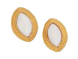 ATELIER FRATTINA 60 ORECCHINO BOTTONE ORO VINTAGE