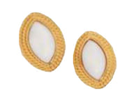 ATELIER FRATTINA 60 ORECCHINO BOTTONE ORO VINTAGE