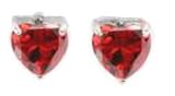 ATELIER FRATTINA 63 ORECCHINO CUORE ROSSO