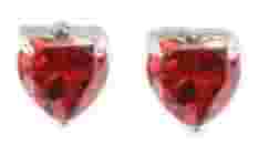 ATELIER FRATTINA 63 ORECCHINO CUORE ROSSO