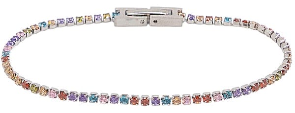 ATELIER FRATTINA 79 BRACCIALE TENNIS COLORATO