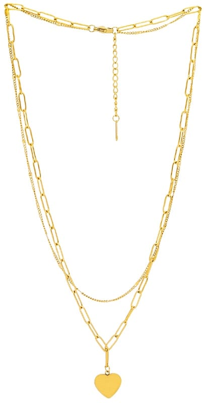 ATELIER FRATTINA 82 COLLANA CUORE DOPPIA