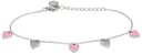 BIJOUXMED BRACCIALE KIDS 35 CUORI ROSA
