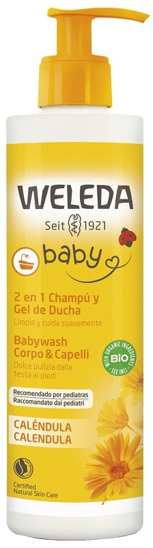 BABY 2IN1 BABYWASH CORPO&CAPELLI CALENDULA 400 ML