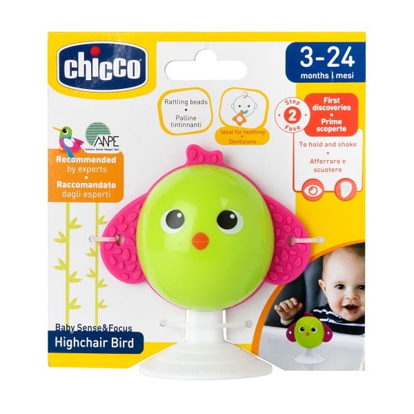 Chicco Gioco Baby Sense&Focus Gioco Seggiolone Uccellino