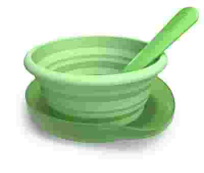 CHICCO PIATTINO COLLASSABILE SILICONE CON CUSTODIA
