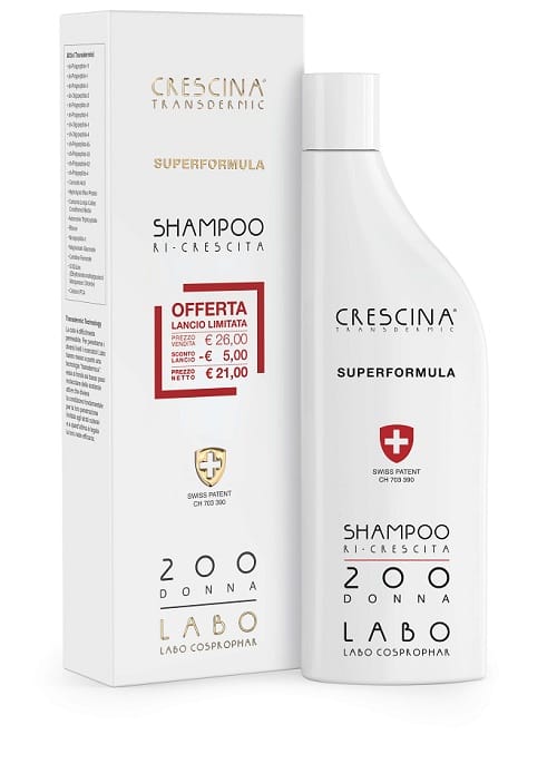 SHAMPOO CRESCINA RI-CRESCITA SUPERFORMULA 200 DONNA 150 ML